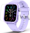 Smart Watch for Kids No Phone Needed, Tempered Glass Fitness Tracker Watch Boy Girl Teens with 19 Sport Modes, Pedometer, Sleep Monitor, Kids Watch Birthday Gifts Toy Gift for Girls Boys 6-16 (Purple) by TinyTreasures Baby Boutique