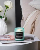 M&SENSE Sandalwood Jasmine Scented Candles, Natural Soy Wax Best Smelling Candle 7.05oz 50 Hour Burning，Floral Non Toxic Single Cotton Wick Aromatherapy Gifts for Women Friend by CozyNest Decor