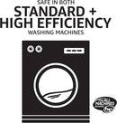 Amazon Basics Concentrated Liquid Laundry Detergent, Free of Perfumes & Clear of Dyes, 110 loads, 82.5 Fl Oz (Previously Solimo) by TinyTreasures Baby Boutique
