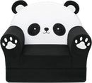 MONKISS Cute Toddler First Chair, Kids' Armchairs, Mini Couch for Baby, Panda, 1~2.5 Years Old by CozyNest Decor