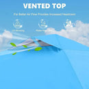 MASTERCANOPY Durable Pop-up Canopy Tent with 1 Sidewall (10'x10',Sky Blue) by GreenHaven Gardens