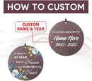 Personalized Sympathy Wind Chimes, Sympathy Gifts for Loss of Mom, Windchimes in Memory of a Loved One, Commemorative Sympathy Bereavement Gifts for Condolences/Funeral (36 inch) by CozyNest Decor