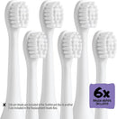 Kids Electric Toothbrush - Rechargeable Vibrating Toothbrush with Timer Includes 6 Replacement Heads, Gently Cleans Teeth, Girls & Boys, Kids & Toddlers Age 2+, Alien by TinyTreasures Baby Boutique