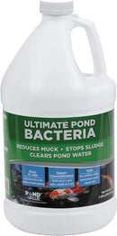 Ultimate Pond Bacteria, Outdoor Pond & Lake Natural Beneficial Bacteria Treatment, Aquatic Odor Reducer & Sludge Digester, Fish, Plant, & Livestock Safe, Easy Dosing Liquid, 1 Gallon Bottle by GreenHaven Gardens