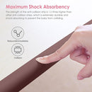 Baby Proofing Corners and Edges Protector Guards (16.5FT Edge +8 Corners), Soft Rubber Foam Edge Protector with Removable Double Sided Tapes, Furniture Table Bumper Guard for Baby Safety-Brown by TinyTreasures Baby Boutique