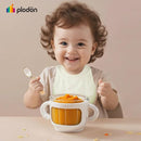 Baby Food Maker - Food Puree Processor, Fruits, Vegetables, Meats and Potatoes Mini Food Blender, Suitable for Avocados, Grapes and Strawberries Space Silver, 10 oz Gift Package by TinyTreasures Baby Boutique