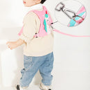 Toddler Leash-Baby Walking Safty Harness and Child Anti Lost Wrist Link for Girls/Boys Travel (Pink) by TinyTreasures Baby Boutique