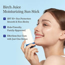 ROUND LAB Birch Juice Moisturizing Sun Stick SPF 50 | Korean Sunscreen Stick for face and body, No White Cast, Outdoor & Travel-Friendly 0.67oz by TinyTreasures Baby Boutique