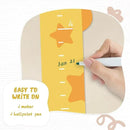 Personalized Name Growth Chart for Kids, Giraffe Height Chart for Boy Girls, Measuring Board for Kids Height, Patchwork Wooden Height Chart Measuring Board, Nursery Growth Chart Ruler by CozyNest Decor