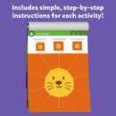 Skillmatics Scissor Skills Activity Book - Snip Snip, 25 Fun Cutting & Creative Activities for Preschoolers, 2 Child-Safe Scissors, Fine Motor Skills Craft Kit, Gifts for Kids Ages 3, 4, 5, 6, 7 by TinyTreasures Baby Boutique