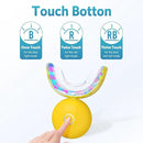 BESTEK Teeth Whitening Kit – 32X LED Light, 10-Min Fast Whitening, 4 Tubes of 35% Carbamide Peroxide Gel, Removes Coffee, Wine & Tobacco Stains - Yellow by CozyNest Decor