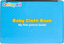 Dr.Rapeti Soft Cloth Books Baby Books Bath Books 6-Pack for Baby Infant Toddler Kids Crinkle Squeaky Washable Chewable Non-Toxic Early Educational Giftable by TinyTreasures Baby Boutique