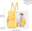 KL928 Girls Bowknot Polka Dot Cute Mini Backpack Small Daypacks Convertible Shoulder Bag Purse for Women by TinyTreasures Baby Boutique