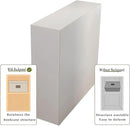 9-Cube Storage Shelf Bookcase - Wooden 3-Tier Floor Standing Open Bookshelf for Home and Office, Display Cabinet, Warm White by CozyNest Decor