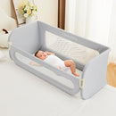 Ciilee Baby Bed Rail for Toddlers Extra Large 72.83" L Kids Rails Guard for Twin, Full, Queen, King Bed Adjustable Children Side Railing Safety Bedrail Foldable Barandas para Camas de Niños (Grey by TinyTreasures Baby Boutique