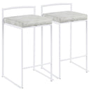 Fuji - Simple Elegance, Contemporary Stackable Counter Stool by Unique Piece Furniture