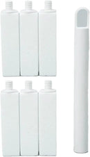 Pumice Stone Toilet Bowl Cleaner | Long Handle & Eco-friendly Screw-on Pumice Stones | Scouring Stick for Toilet Cleaning, Stain Removal on Toilets, Grills, Tiles, Grout & Pools | 6 Pack by CozyNest Decor