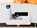 Squirrel Pink Bedside Perch for College Dorm Room Lofted Beds with USB-C & A Charging Ports, Teenage Gifts, Dorm Room Gifts, Gifts for college, fits most Hydro Flask, Oswala and Yeti bottles. by CozyNest Decor