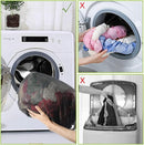 2Pcs Extra Large Mesh Laundry Bags for Washing Machine - Ideal for Delicates, Blankets, Sheets, Bedding, Toys, Pet Items - Zippered Mesh Bags for Travel, Storage, Dorms, Home (43 x 35 Inches) by TinyTreasures Baby Boutique