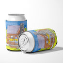 Cat Love at the Log Cabin  Can or Bottle Hugger Cooler Sleeve for Standard 12 oz Cans, Insulated Foam Beer & Soda Can Hugger Reusable