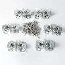 Alise Cabinet Door Latch,Cupboard Closet Doors Catch Closer Double Ball Roller Latches,Cold Rolled Steel Silver CA1000LS-12P(Pack of 12) by TinyTreasures Baby Boutique