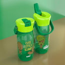 Zak Designs Harmony Marvel Groot Water Bottle for Travel or At Home, 18oz Recycled Plastic is Leak-Proof When Closed with Straw Lid and Carry Handle, 2-Pack (Groot) by TinyTreasures Baby Boutique