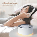 Nursery Lamp with Sound Machine, Mood Lighting, 7 Colors Night Light, 30 Soothing Sounds, White Noises for Baby, Adults. Timer, Plug in, Memory Function, Touch Control by TinyTreasures Baby Boutique
