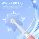 Toddler Electric Toothbrush, Soft Bristles, Colorful LED Light for Easy Checkups, Makes Brushing Fun, 2-Minute Timer for Proper Brushing, Cute Design, IPX7 Waterproof, Includes AAA Battery (Pink) by TinyTreasures Baby Boutique