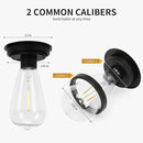 Replacement Solar Light Parts-Solar Lanterns Outdoor Waterproof Two Sizes for Versatile Switching 2 Pack They Can Serve As Accessories Or Stand Alone As Lanterns by CozyNest Decor