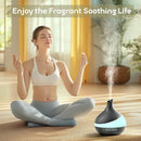 500ML Essential Oil Diffuser: Aroma Diffuser with Remote Control for Hotel Spa Yoga Room - Humidifiers for Bedroom with 14 Colors LED Night Light for Kids/Women Home Relaxation by TinyTreasures Baby Boutique