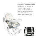 Baby Booster Seat for Dining Table with Removable Tray & Cushion, 3in1 Portable Toddler Booster Seat, 4 Height Adjustable Travel High Chair for Babies and Toddlers by TinyTreasures Baby Boutique