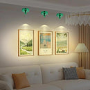 Battery Operated Spotlight, Cordless Plant Tree Spot Lights Indoor, LED Dimmable Accent Up Light, Stick on Display Lighting for Picture Dartboard Painting Artwork Sculpture by CozyNest Decor