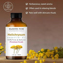 Majestic Pure Helichrysum Essential Oil with Glass Dropper - 1 Fl Oz - 100% Pure and Natural Helichrysum Oil - Premium Grade Essential Oils for Diffuser, Aromatherapy, Soap and Candle Making by CozyNest Decor