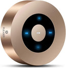 XLeader Small Bluetooth Speaker (Gift Box Packed) Portable Speakers Bluetooth Wireless with Micro SD,Mic, Aux input, Touch Design, Deep Bass, 12H Playtime, Little speaker for Phone Laptop PC Car, Gold by TinyTreasures Baby Boutique