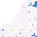 Toddler Sleep Sack for 2-4T Baby, Organic Cotton Wearable Blanket for Boys and Girls 0.5 TOG 2-Way Zipper Soft 4 Layers X-Large Deer by TinyTreasures Baby Boutique