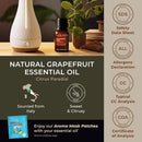 Gya Labs Grapefruit Essential Oil for Skin & Diffuser - 0.34 Fl Oz - 100% Pure Natural Grapefruit Oil for Hair, Aromatherapy DIY & Candle Making Scent by CozyNest Decor