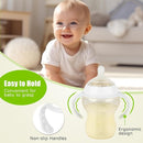 6 Pack Baby Bottle Handles for Tommee Tippee Baby Bottles, Easy Grip Bottle Holder for Newborn by TinyTreasures Baby Boutique