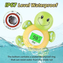 Baby Bath Thermometer, Digital Water Temperature Thermometers with 3 Color Backlit and Temperature Warning, Safety Bath Tube Thermometers Floating Toy for Infant, Toddler by TinyTreasures Baby Boutique