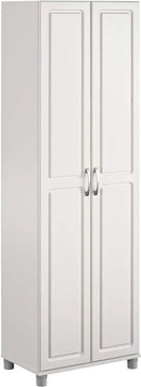SystemBuild Evolution Kendall 24" Utility Storage Cabinet - White by CozyNest Decor