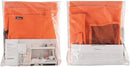 Surblue Caddy Hanging Organizer Bedside Storage Bag for Bunk and Hospital Beds, Orange, L by CozyNest Decor