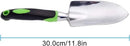Garden Trowel - Stainless Steel - Ergonomic Grip Hand Tools Set with Soft Rubberized Non-Slip Handle for Transplanting, Weeding, Moving and Smoothing Digging & Planting by GreenHaven Gardens