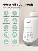 GROWNSY Nutri Bottle Warmer with Innovative Auto-Lift Feature, 10-in-1 Fast Baby Bottle Warmer with Night Light, Retain Nutrients Milk Warmer for Breastmilk&Formula by TinyTreasures Baby Boutique