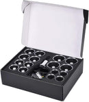 MUCHOO Cupping Set Professional Chinese Acupoint Cupping Therapy Sets Portable, Suction Hijama Cupping Set with Vacuum Magnetic Pump Cellulite Cupping Massage Kit 22-Cup by CozyNest Decor