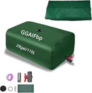 Water Storage Bladder 29Gal/110L Portable Large Capacity Water Storage Containers,Foldable Emergency Water Tank Water Bag W/Spigots and Overflow Kit for RVs, Fire Prevention, Irrigation by GreenHaven Gardens