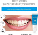Niusmile Teeth Whitening Toothpaste | Activated Charcoal & Coconut Oil | SLS & Fluoride Free | Peppermint Taste by CozyNest Decor