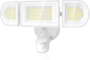 Olafus 180W Motion Sensor Outdoor Lights, 18000lm Dusk to Dawn LED Flood Lights Outdoor Wired, 6500K Daylight Motion Lights for Outside, IP65 Waterproof Exterior Security Light, White by GreenHaven Gardens