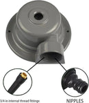 Metal Lawn Sprinkler, 2 Pack Small Area Garden Sprinklers, 360 Degree Lawn and Yard Sprinklers Sprinkler for Yard Lawn Watering by GreenHaven Gardens