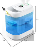 Homvana Humidifiers for Bedroom, 5L Super Easy to Clean Top Fill Auto Adapt Cool Mist Humidifier for Bedroom Plants Baby Kids for Home (Never Leaking Design), Quiet 40H Runtime, Essential Oil Diffuser by TinyTreasures Baby Boutique