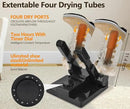 Portable Electric Shoe Glove Boot Dryer Warmer with Folding and Drying Rack by CozyNest Decor
