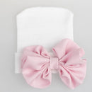 Baby Caps and Mittens Newborn Hospital Beanie Hats No Scratch Gloves Soft Babies Gift Set for Boys Girls by TinyTreasures Baby Boutique